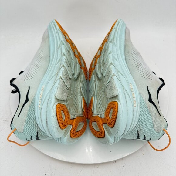 Hoka One One Rincon 3 Men Size 8D 1119395-WBGL White Blue Glass Running Shoes - Picture 6 of 11